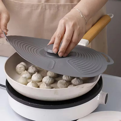 Coverly™️ Silicone bowl LIDS, microwave splash LIDS, reusable heat-resistant LIDS, suitable for POTS, frying pans, safe for refrigerators