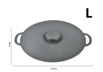 Coverly™️ Silicone bowl LIDS, microwave splash LIDS, reusable heat-resistant LIDS, suitable for POTS, frying pans, safe for refrigerators