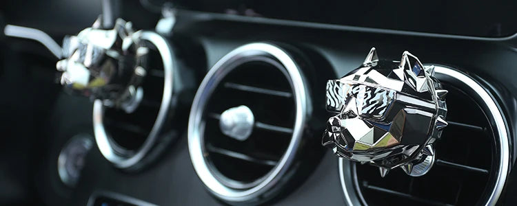 MetalMist™ Air Freshener Car Perfume Car Decoration Auto Geur Clip Bulldog Fragrance Scent Parfum Voiture Car Diffuser
