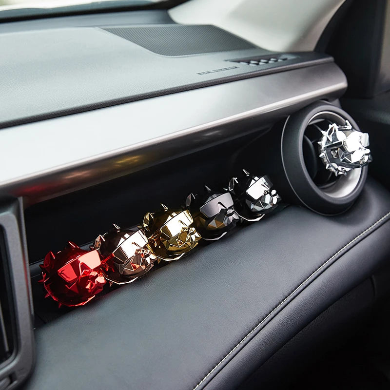 MetalMist™ Air Freshener Car Perfume Car Decoration Auto Geur Clip Bulldog Fragrance Scent Parfum Voiture Car Diffuser