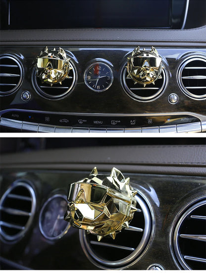 MetalMist™ Air Freshener Car Perfume Car Decoration Auto Geur Clip Bulldog Fragrance Scent Parfum Voiture Car Diffuser