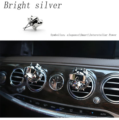 MetalMist™ Air Freshener Car Perfume Car Decoration Auto Geur Clip Bulldog Fragrance Scent Parfum Voiture Car Diffuser