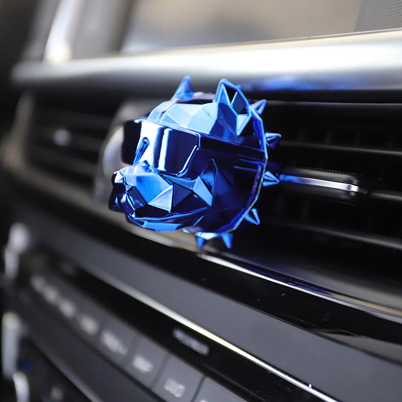 MetalMist™ Air Freshener Car Perfume Car Decoration Auto Geur Clip Bulldog Fragrance Scent Parfum Voiture Car Diffuser