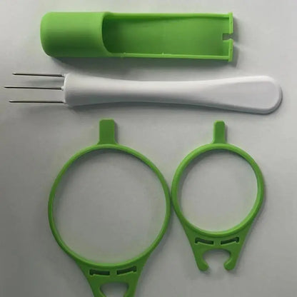 DripClip™️  Pickle Jar Fork Pickle Picker Olive Pepper Food Grabber Unique Kitchen Gadgets Pickle Fork with Long Handle for Kitchen Gadgets