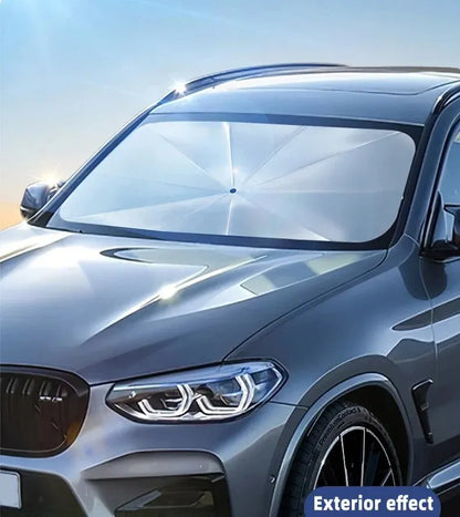 AutoShadeX™ Car Sunshade Umbrella Windshield Folding Front Parasol Umbrella Type Sun Shade for Car Window Summer Sun Protection Accessories