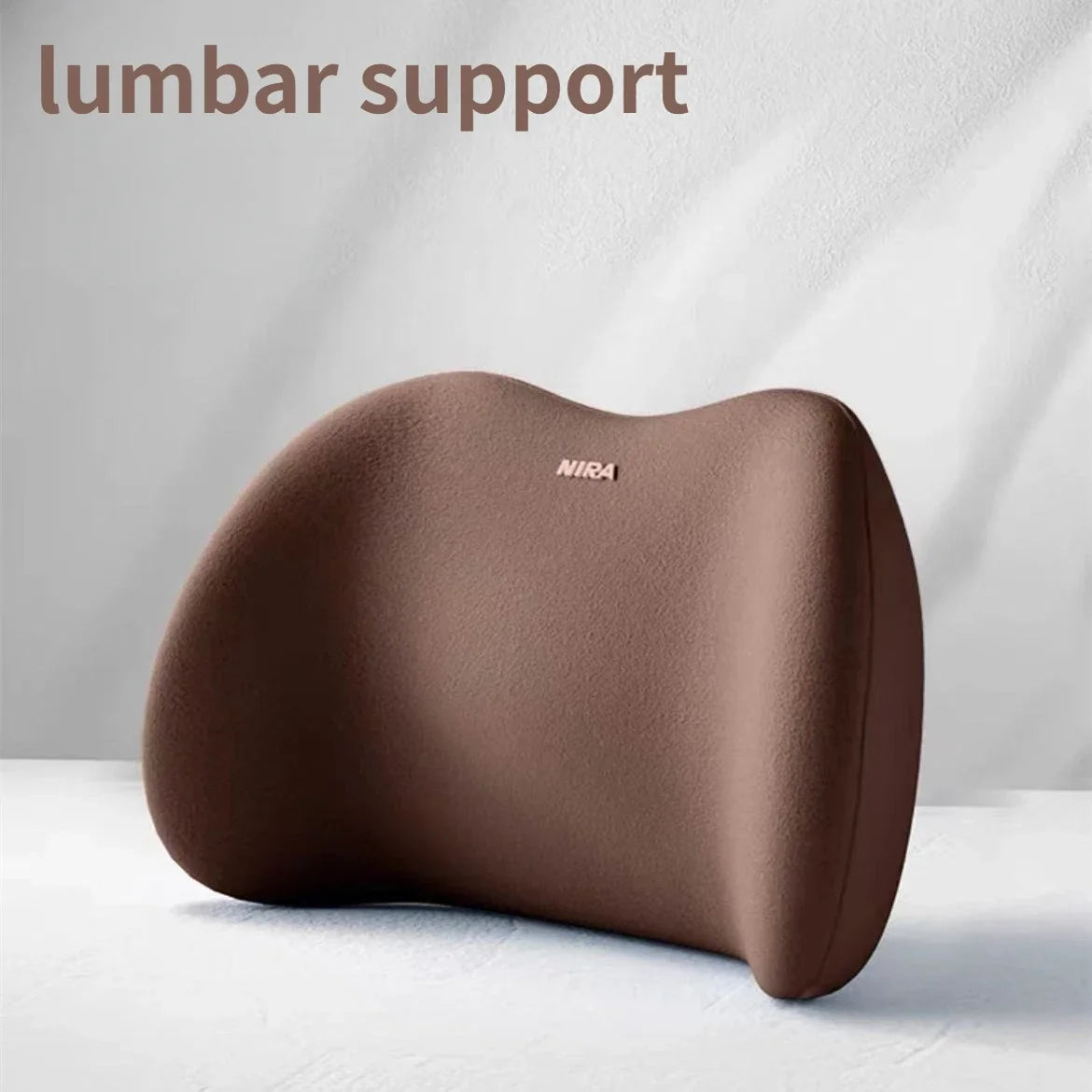 NeckEase™ Car Memory Foam Neck Pillow Protection Lumbar Backrest Cushion Lumbar Cushion Car Headrest Cushion