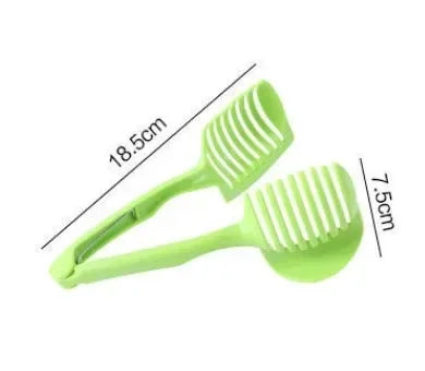 SliceMate™️  Kitchen Handheld Orange Lemon Slicer Tomato Cutting Clip Fruit Slicer Onion Slicer KitchenItem Cutter Accessorie