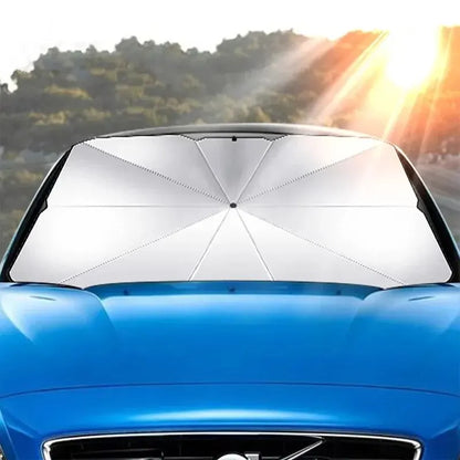 AutoShadeX™ Car Sunshade Umbrella Windshield Folding Front Parasol Umbrella Type Sun Shade for Car Window Summer Sun Protection Accessories