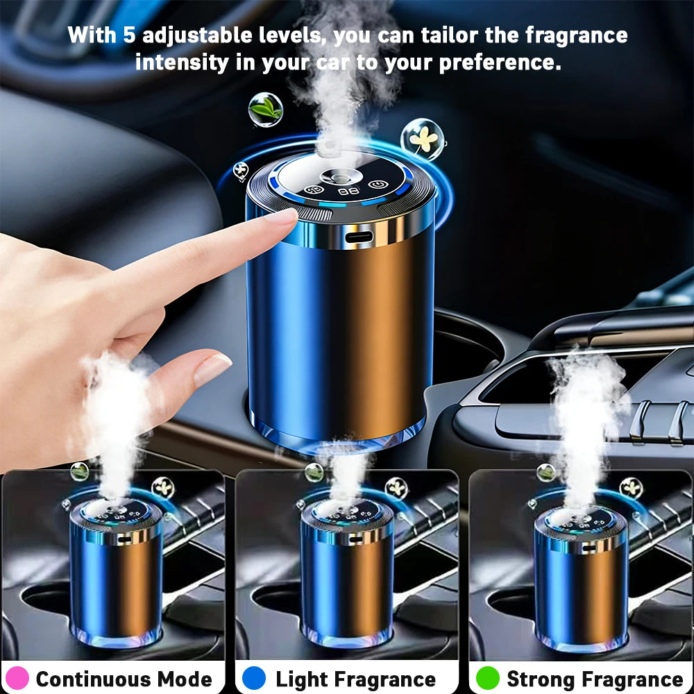 AeroMist™ Car Electric Air Diffuser Aroma Car Air Vent Humidifier Mist Aromatherapy Car Air Freshener For Removing Odors Car Accessories