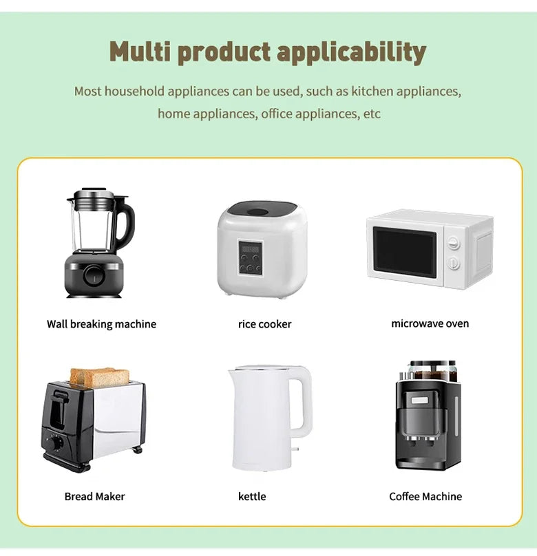 GripPlug™️ Adhesive Cord Organizer, Wire Winder Holder for Kitchen, No Trace Cable Management Clip To Fix Power Cords, Home Storage Tools