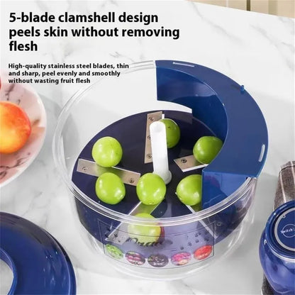 OneClick Peeler™️ Rechargeable Fruit Peeler Fruit and Vegetable Electric Peeler Peeler Suitable for Grapes, Cherry Tomatoes, Garlic, Fruit Tools