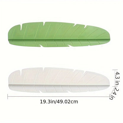 SplashStopLeaf™️- Leaf-Shaped Silicone Sink Splash Guard with Suction Cups - For Dry CounterTops and Sink Splashes-Kitchen Water Blocker for Faucet & Countertop Protection