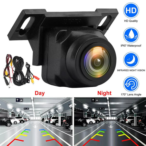 RearVision 360™ 1080P AHD Car Rear View Camera 170 Degree Lens Night Vision Parking Reverse Camera CVBS Rear Camera HD Color Image