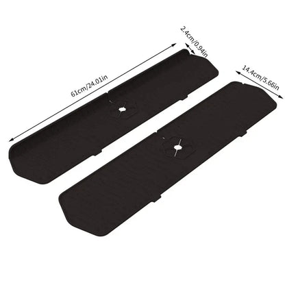 SinkShield™️  Kitchen Long Silicone Sink Faucet Mat Splash Guard for Absorbent Sink Countertop Protectors Mat Kitchen Gadgets