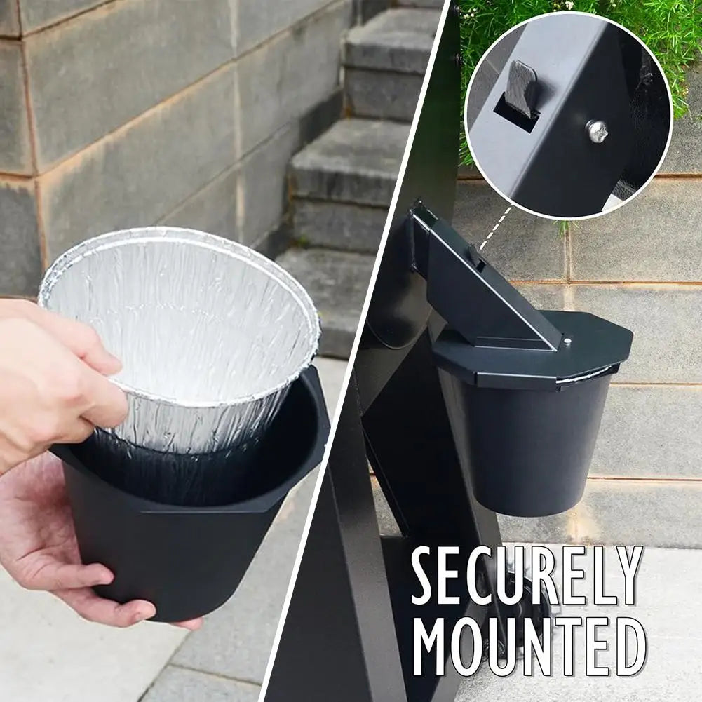 NeoBin™️ Drip Bucket With Grease Trap Funnel And Disposable Foil Liners, Large Capacity Grease Bucket Grease Catcher For BBQ & Picnic