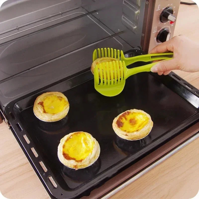 SliceMate™️  Kitchen Handheld Orange Lemon Slicer Tomato Cutting Clip Fruit Slicer Onion Slicer KitchenItem Cutter Accessorie
