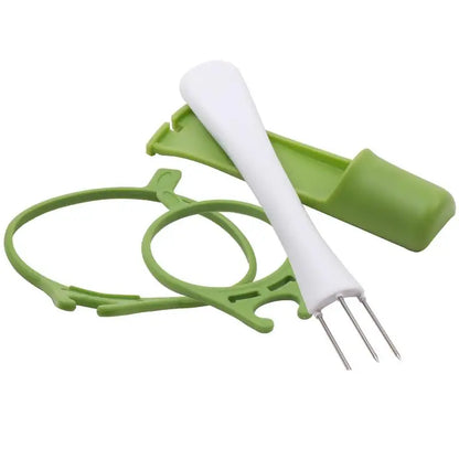 DripClip™️  Pickle Jar Fork Pickle Picker Olive Pepper Food Grabber Unique Kitchen Gadgets Pickle Fork with Long Handle for Kitchen Gadgets