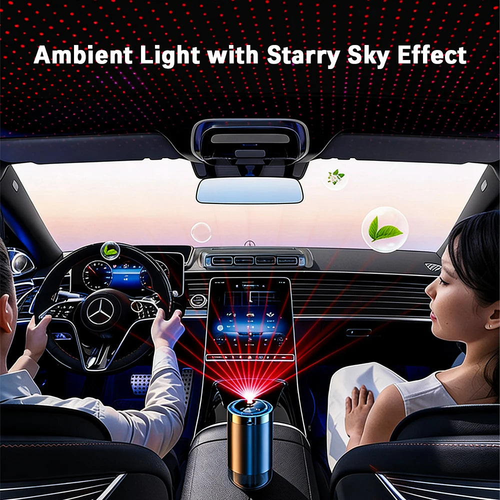 AeroMist™ Car Electric Air Diffuser Aroma Car Air Vent Humidifier Mist Aromatherapy Car Air Freshener For Removing Odors Car Accessories
