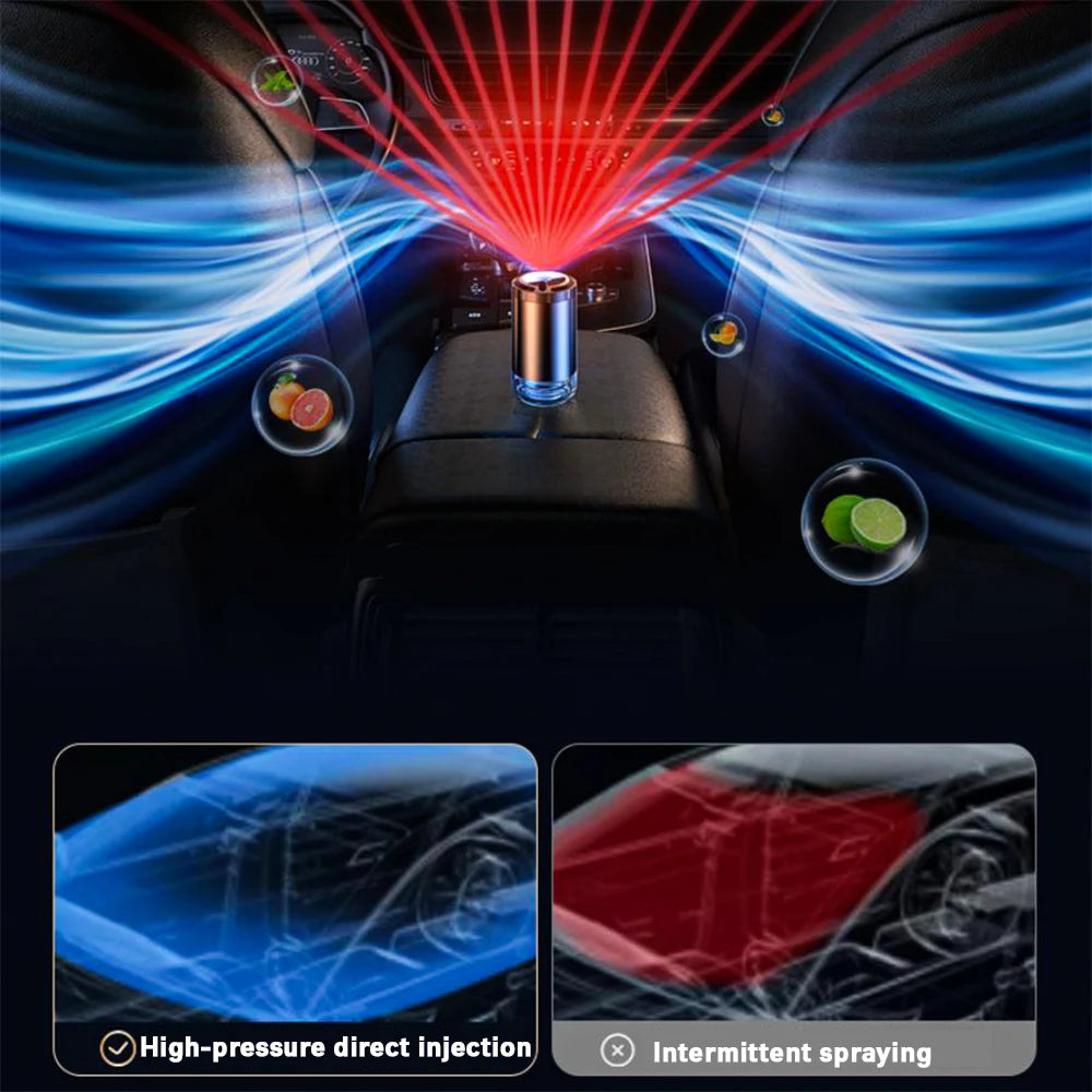 AeroMist™ Car Electric Air Diffuser Aroma Car Air Vent Humidifier Mist Aromatherapy Car Air Freshener For Removing Odors Car Accessories