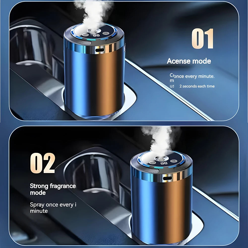AeroMist™ Car Electric Air Diffuser Aroma Car Air Vent Humidifier Mist Aromatherapy Car Air Freshener For Removing Odors Car Accessories