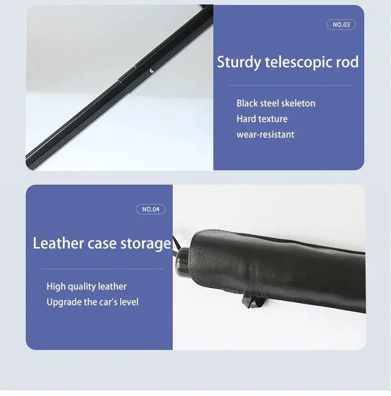 AutoShadeX™ Car Sunshade Umbrella Windshield Folding Front Parasol Umbrella Type Sun Shade for Car Window Summer Sun Protection Accessories