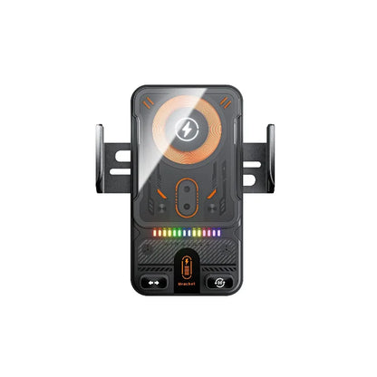 AutoRotateChargeGrip™ Auto Clamping 15W Wireless Car Charger Adapter Super Fast Charging Air Vent Phone Holder for IPhone 17 16 15 Pro Max for Samsung