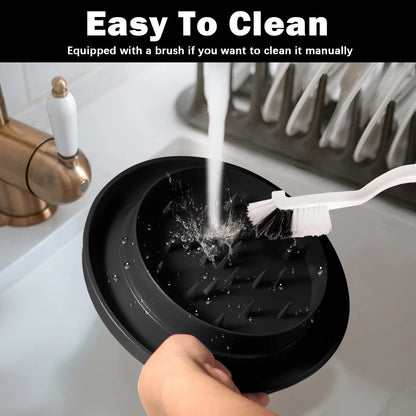 Chopzy™️ Upgraded Chicken Shredder with Transparent Cover: Large Anti-Slip Rotating Tool for Chopping Chicken, Beef, Cabbage,Vegetables