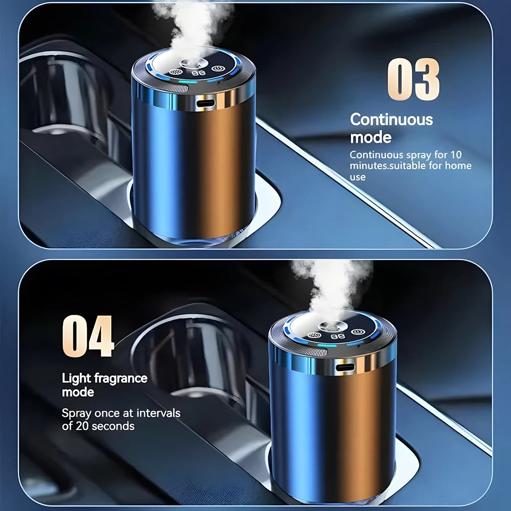AeroMist™ Car Electric Air Diffuser Aroma Car Air Vent Humidifier Mist Aromatherapy Car Air Freshener For Removing Odors Car Accessories