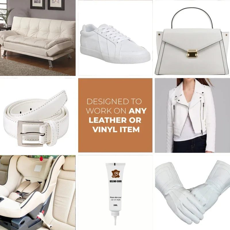 LeatherFixPro™ 20ml Leather Finish Car Leather Repair Gel Car Seat Leather Complementary Refurbishing Cream Paint For Car Maintenance Paste