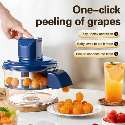 OneClick Peeler™️ Rechargeable Fruit Peeler Fruit and Vegetable Electric Peeler Peeler Suitable for Grapes, Cherry Tomatoes, Garlic, Fruit Tools